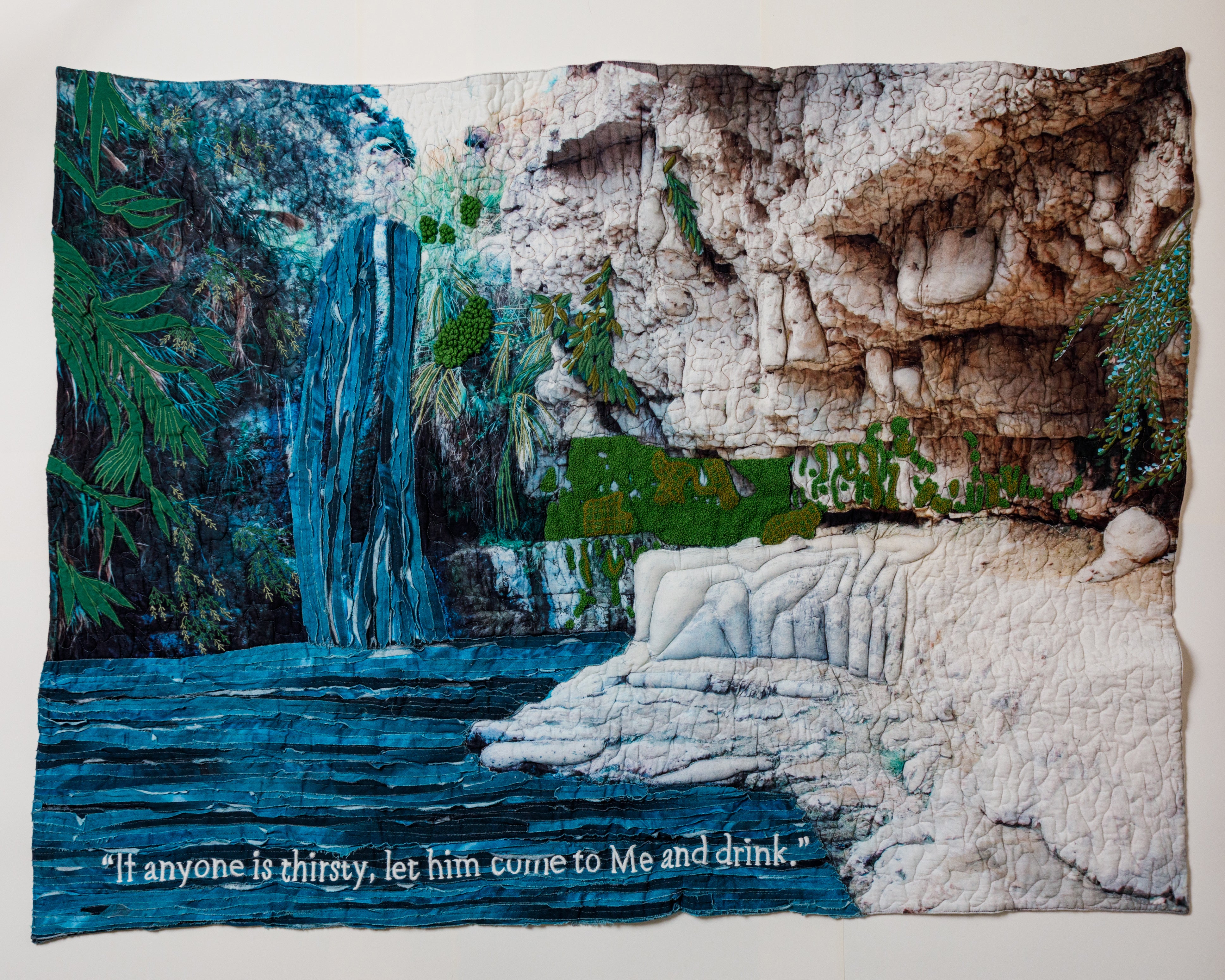 Ein Gedi handmade tapestry